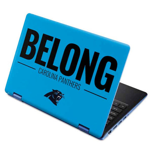 NFL Carolina Panthers Team Motto Aspire R11 11.6in Skin