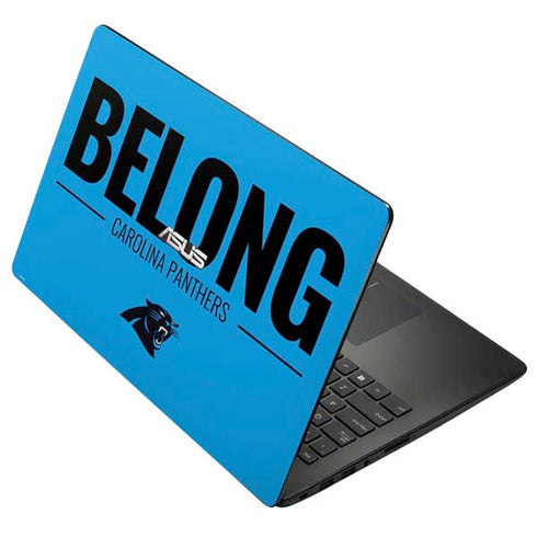 NFL Carolina Panthers Team Motto Asus X502CA 15.6 Skin