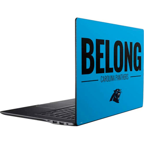 NFL Carolina Panthers Team Motto Ativ Book 9 (15.6in 2014) Skin