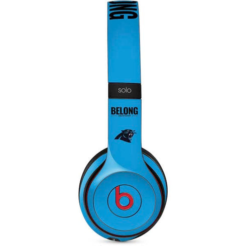 NFL Carolina Panthers Team Motto Beats Solo 2 Wireless Skin