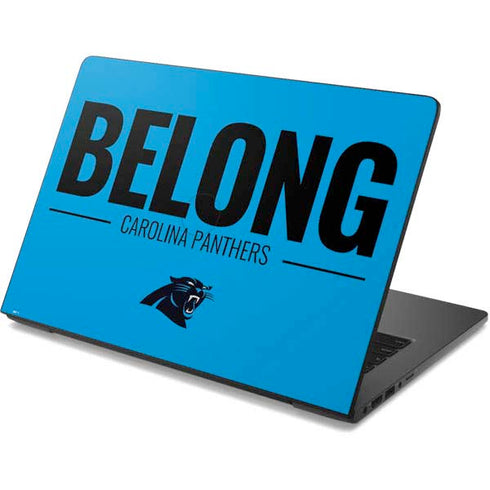 NFL Carolina Panthers Team Motto Dell Chromebook Skin