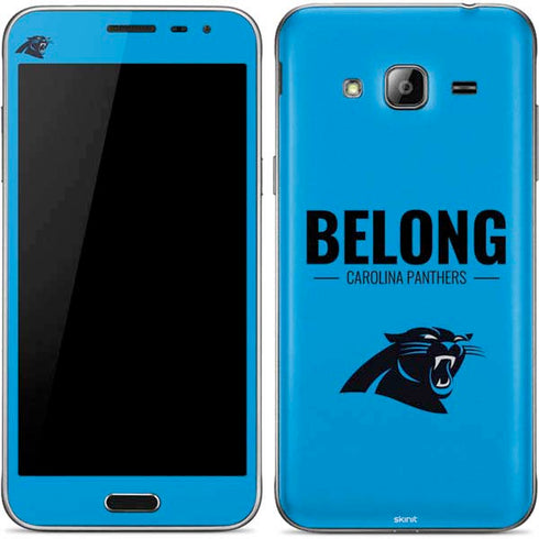 NFL Carolina Panthers Team Motto Galaxy J3 Skin