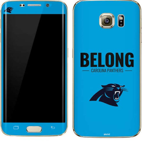 NFL Carolina Panthers Team Motto Galaxy S7 Edge Skin