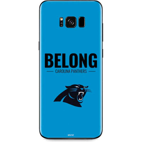 NFL Carolina Panthers Team Motto Galaxy S8 Plus Skin