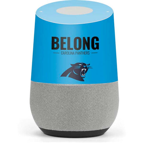 NFL Carolina Panthers Team Motto Google Home Skin