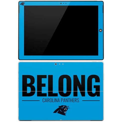 NFL Carolina Panthers Team Motto Surface Pro 3 Skin