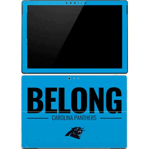 NFL Carolina Panthers Team Motto Surface Pro 4 Skin