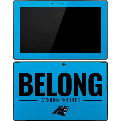 NFL Carolina Panthers Team Motto Surface Pro Tablet Skin