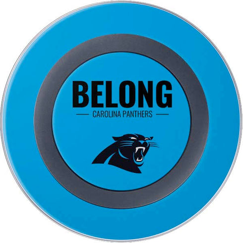NFL Carolina Panthers Team Motto Wireless Charger Skin