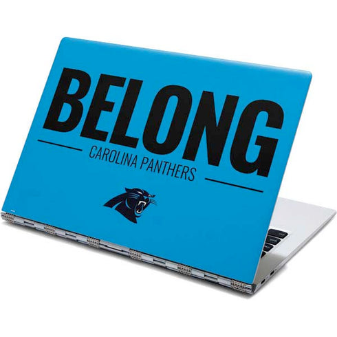 NFL Carolina Panthers Team Motto Yoga 910 2-in-1 14in Touch-Screen Skin