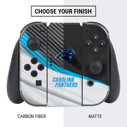 NFL Carolina Panthers Nintendo Switch Bundle Skin