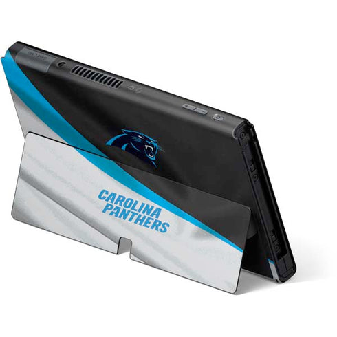 NFL Carolina Panthers Nintendo Switch OLED (2021) Skin