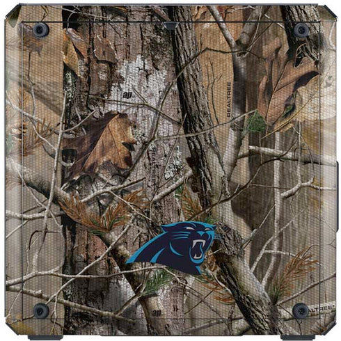 NFL Carolina Panthers Realtree AP Camo Cooler Master MasterBox Q300L Mini Tower Skin