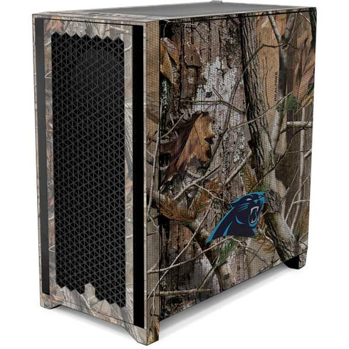 NFL Carolina Panthers Realtree AP Camo Corsair 4000D Tempered Glass Mid-Tower ATX Case Skin