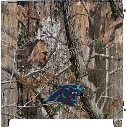 NFL Carolina Panthers Realtree AP Camo Corsair 4000D Tempered Glass Mid-Tower ATX Case Skin
