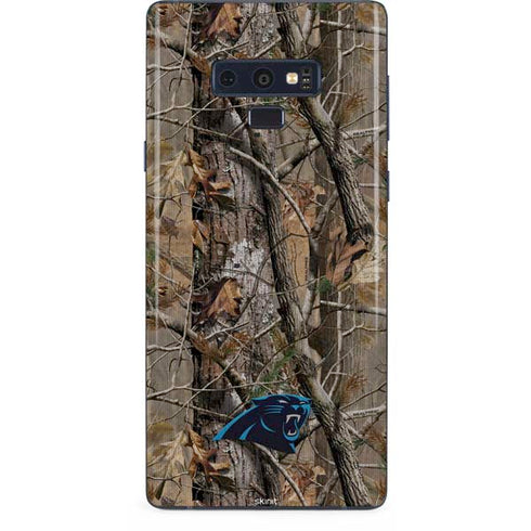 NFL Carolina Panthers Realtree AP Camo Galaxy Note 9 Skin