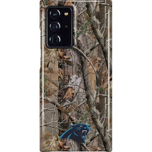 NFL Carolina Panthers Realtree AP Camo Galaxy Note20 Ultra 5G Lite Case