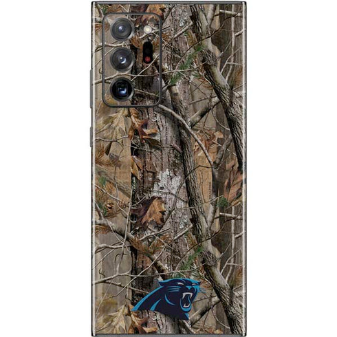 NFL Carolina Panthers Realtree AP Camo Galaxy Note20 Ultra 5G Skin