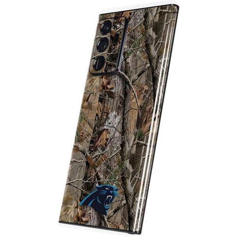 NFL Carolina Panthers Realtree AP Camo Galaxy Note20 Ultra 5G Skin