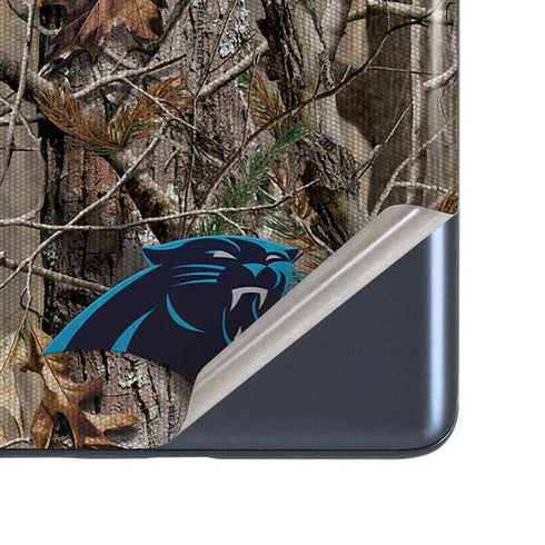NFL Carolina Panthers Realtree AP Camo Galaxy S20 Fan Edition Skin