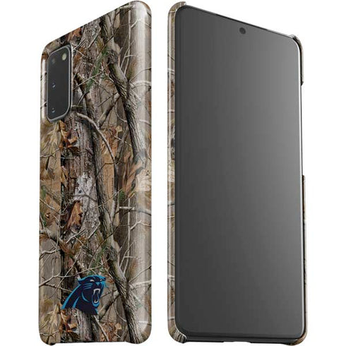 NFL Carolina Panthers Realtree AP Camo Galaxy S20 Lite Case