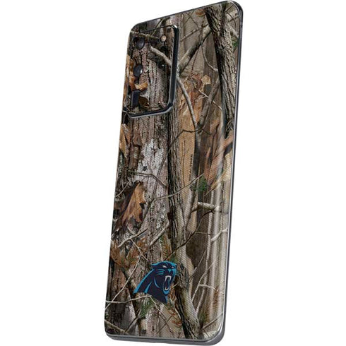 NFL Carolina Panthers Realtree AP Camo Galaxy S20 Ultra 5G Skin