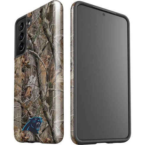 NFL Carolina Panthers Realtree AP Camo Galaxy S21 5G Pro Case