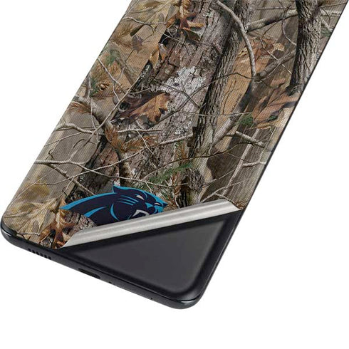 NFL Carolina Panthers Realtree AP Camo Galaxy S21 Plus 5G Skin