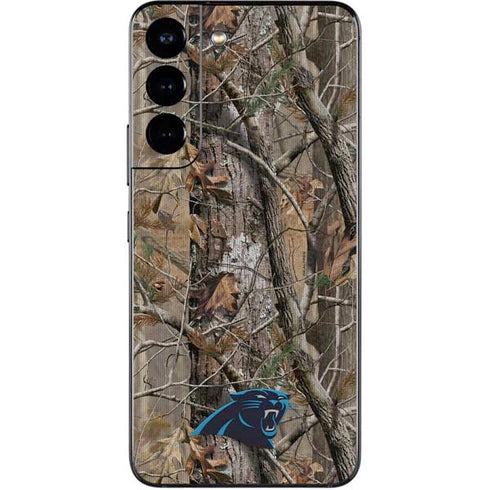 NFL Carolina Panthers Realtree AP Camo Galaxy S22 Skin
