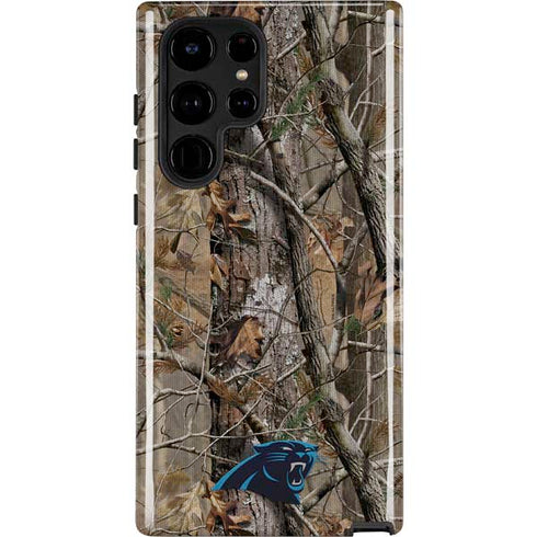 NFL Carolina Panthers Realtree AP Camo Galaxy S22 Ultra Pro Case