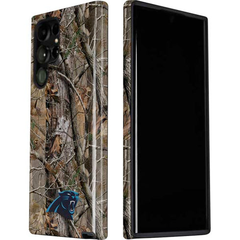 NFL Carolina Panthers Realtree AP Camo Galaxy S22 Ultra Pro Case