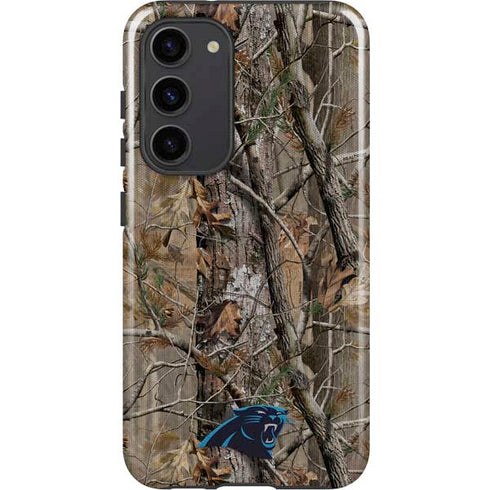NFL Carolina Panthers Realtree AP Camo Galaxy S23 Plus Pro Case