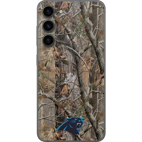 NFL Carolina Panthers Realtree AP Camo Galaxy S23 Plus Skin