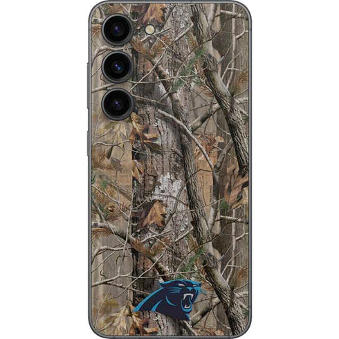 NFL Carolina Panthers Realtree AP Camo Galaxy S23 Skin