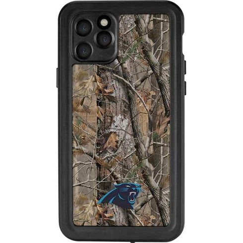 NFL Carolina Panthers Realtree AP Camo iPhone 11 Pro Waterproof Case