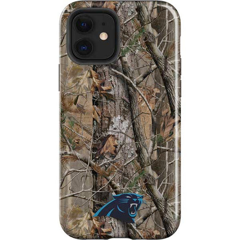 NFL Carolina Panthers Realtree AP Camo iPhone 12 Impact Case