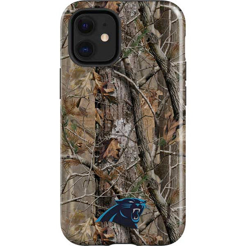 NFL Carolina Panthers Realtree AP Camo iPhone 12 Mini Impact Case