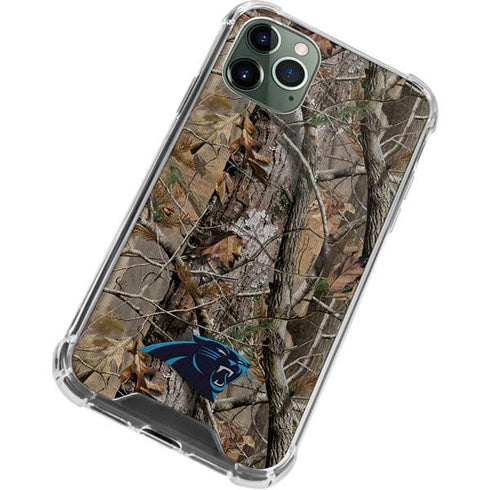 NFL Carolina Panthers Realtree AP Camo iPhone 12 Pro Clear Case