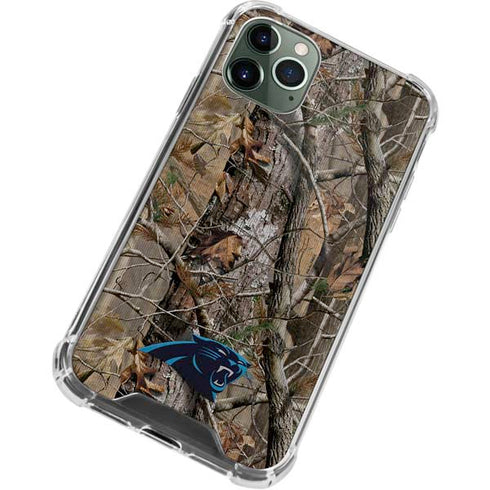 NFL Carolina Panthers Realtree AP Camo iPhone 12 Pro Max Clear Case