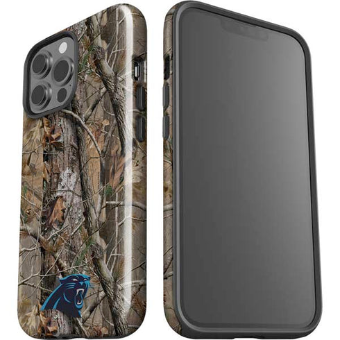NFL Carolina Panthers Realtree AP Camo iPhone 15 Pro Max Impact Case