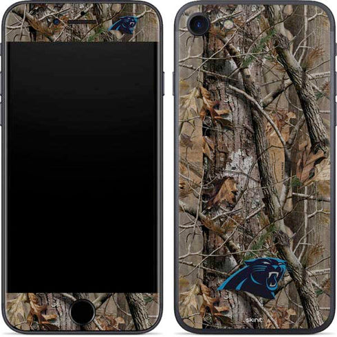 NFL Carolina Panthers Realtree AP Camo iPhone 7 Skin