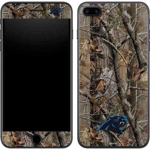 NFL Carolina Panthers Realtree AP Camo iPhone 8 Plus Skin