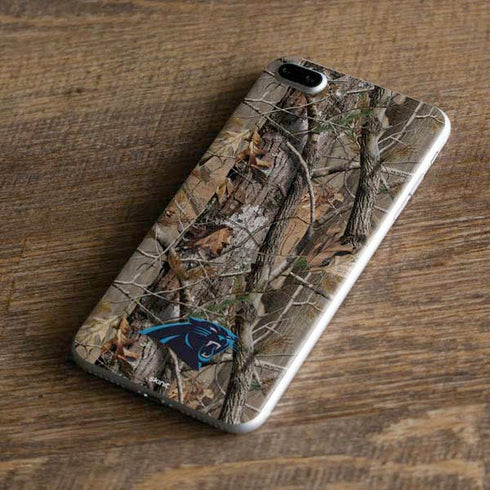 NFL Carolina Panthers Realtree AP Camo iPhone 8 Plus Skin