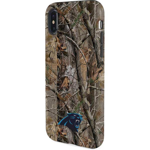 NFL Carolina Panthers Realtree AP Camo iPhone X Pro Case