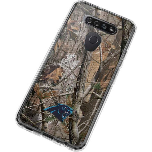 NFL Carolina Panthers Realtree AP Camo LG K51/Q51 Clear Case