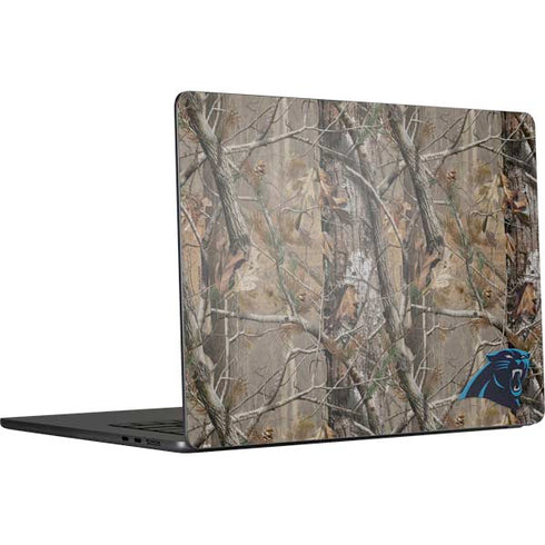 NFL Carolina Panthers Realtree AP Camo MacBook Air 15 in (2023) Skin