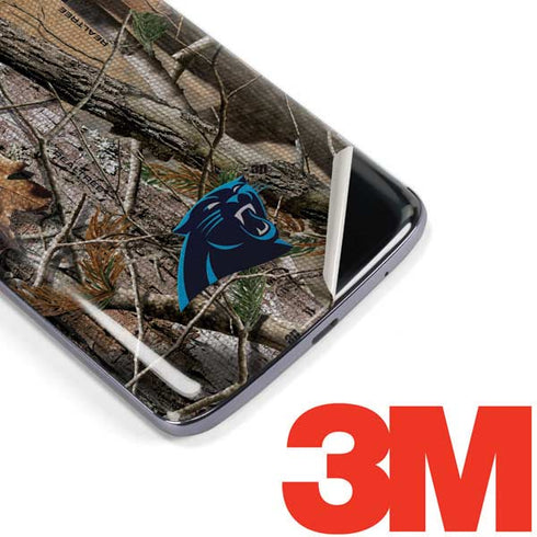 NFL Carolina Panthers Realtree AP Camo Moto E5 Plus Skin