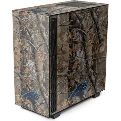 NFL Carolina Panthers Realtree AP Camo NZXT H510 Compact ATX Mid-Tower Case Skin