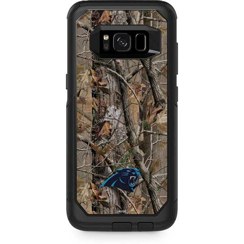 NFL Carolina Panthers Realtree AP Camo Otterbox Commuter Galaxy Skin