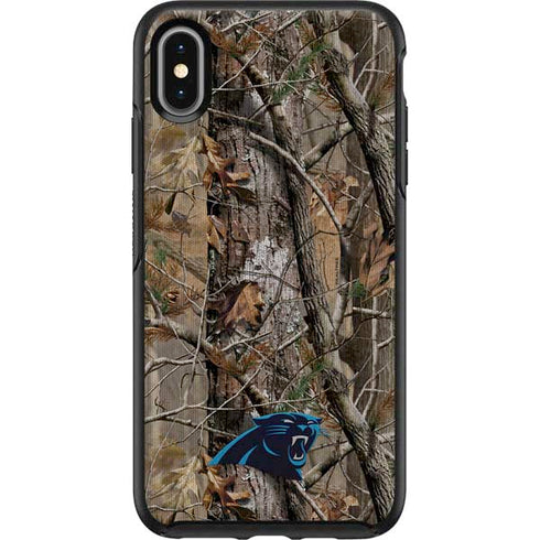 NFL Carolina Panthers Realtree AP Camo Otterbox Symmetry iPhone Skin